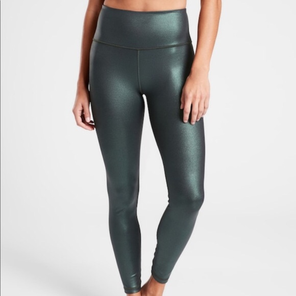 Athleta Shimmer Elation Leggings